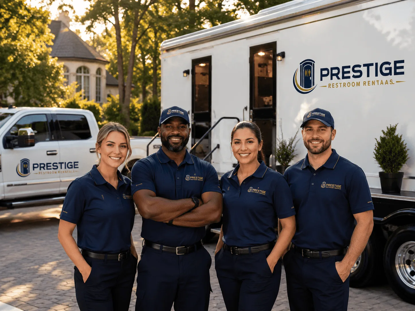 Trusted Luxury Portable Restrooms company in Macfarlan, WV